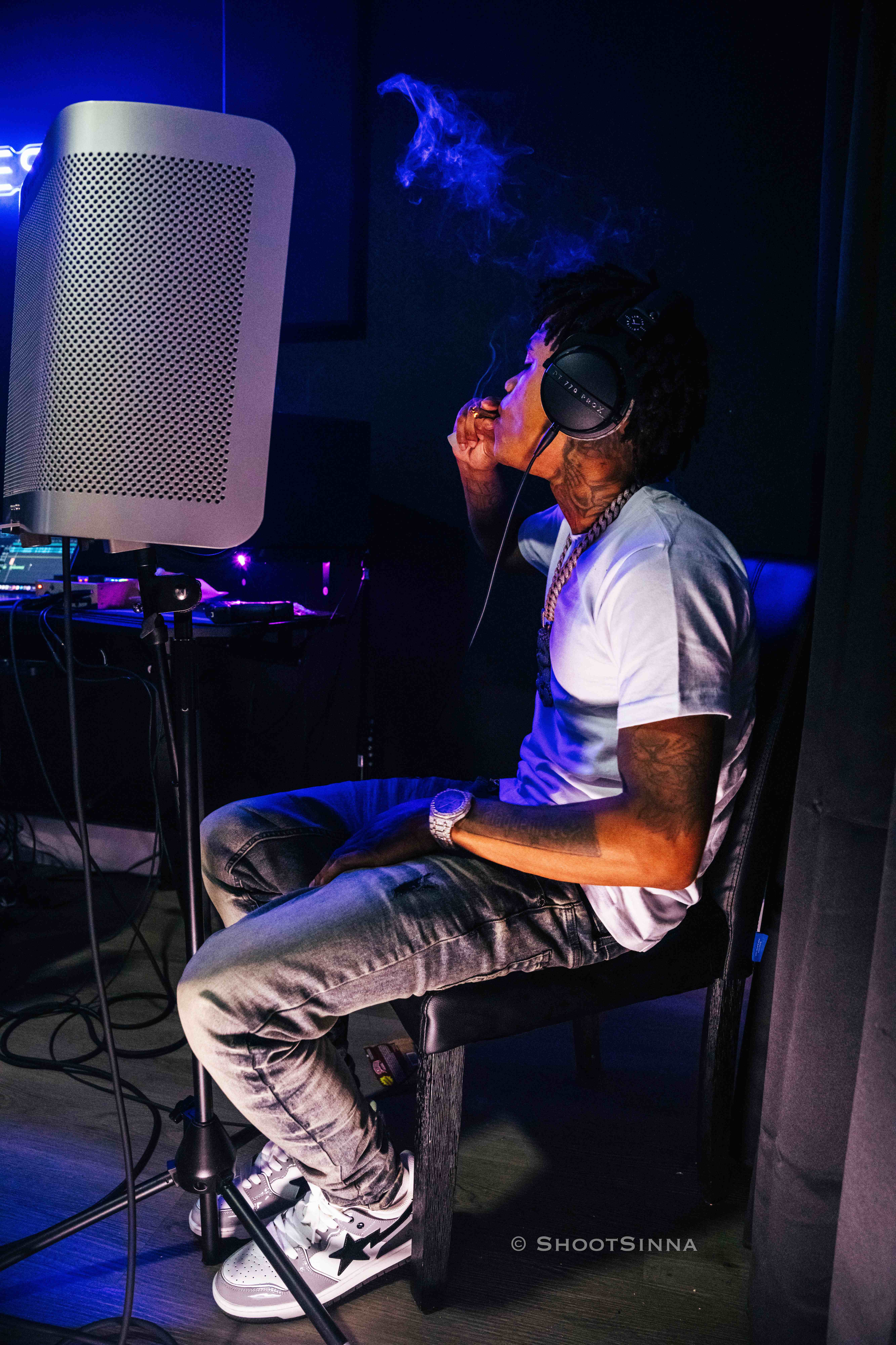 Studio session
